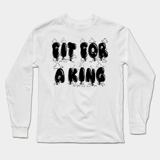 Balloon Cloud - Fit For A King Long Sleeve T-Shirt